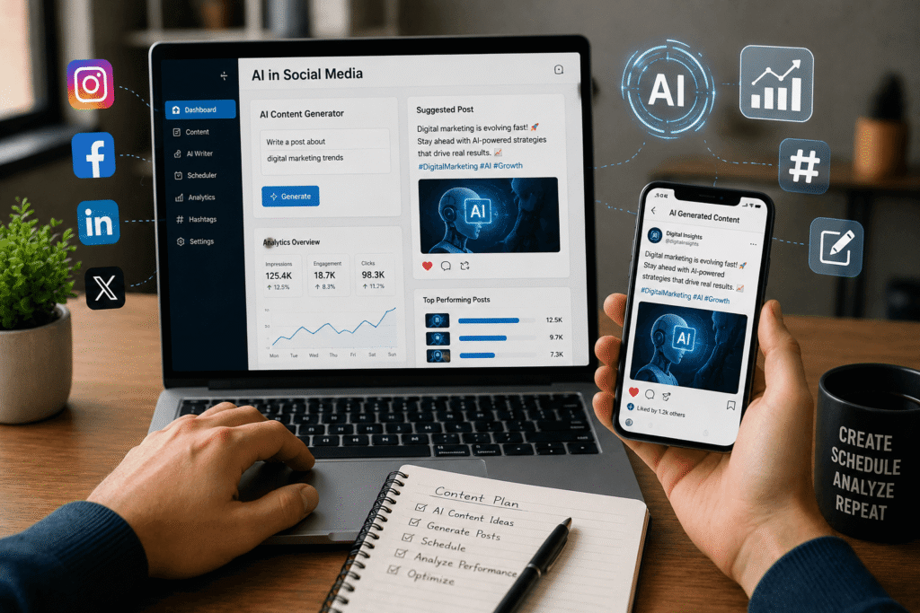  ai in social media