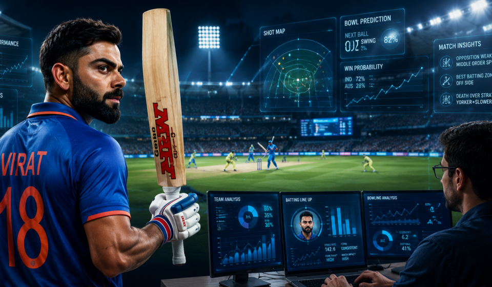 AI in Cricket- How Teams Use Data to Win Matches